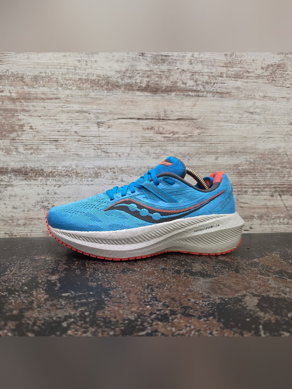 Womens Saucony Triumph 20 Running Shoes Sz 7.5 Used S10759-31